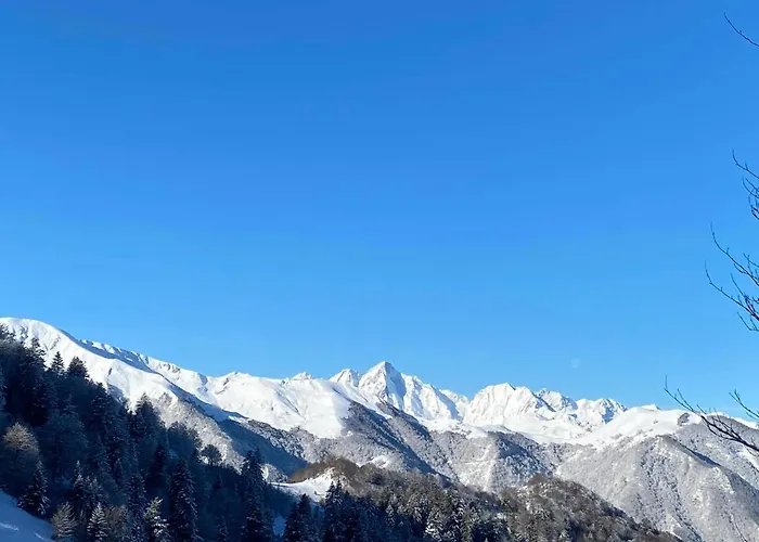 Pleine Nature Pied Pistes Piscine Chauffee Apartmán Ustou