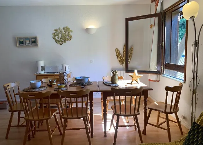 Pleine Nature Pied Pistes Piscine Chauffee 우스투